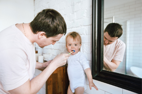 How To Brush Your Baby’s Teeth