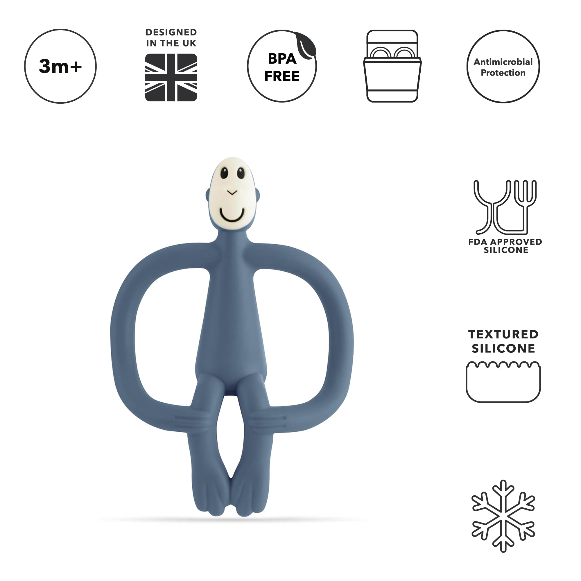 Airforce Blue Original Teether