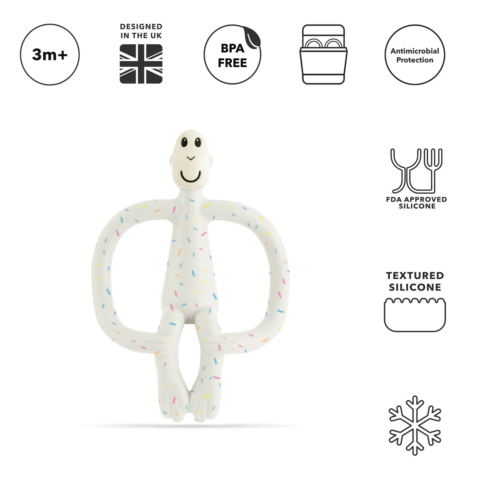 Confetti Cream Original Teether