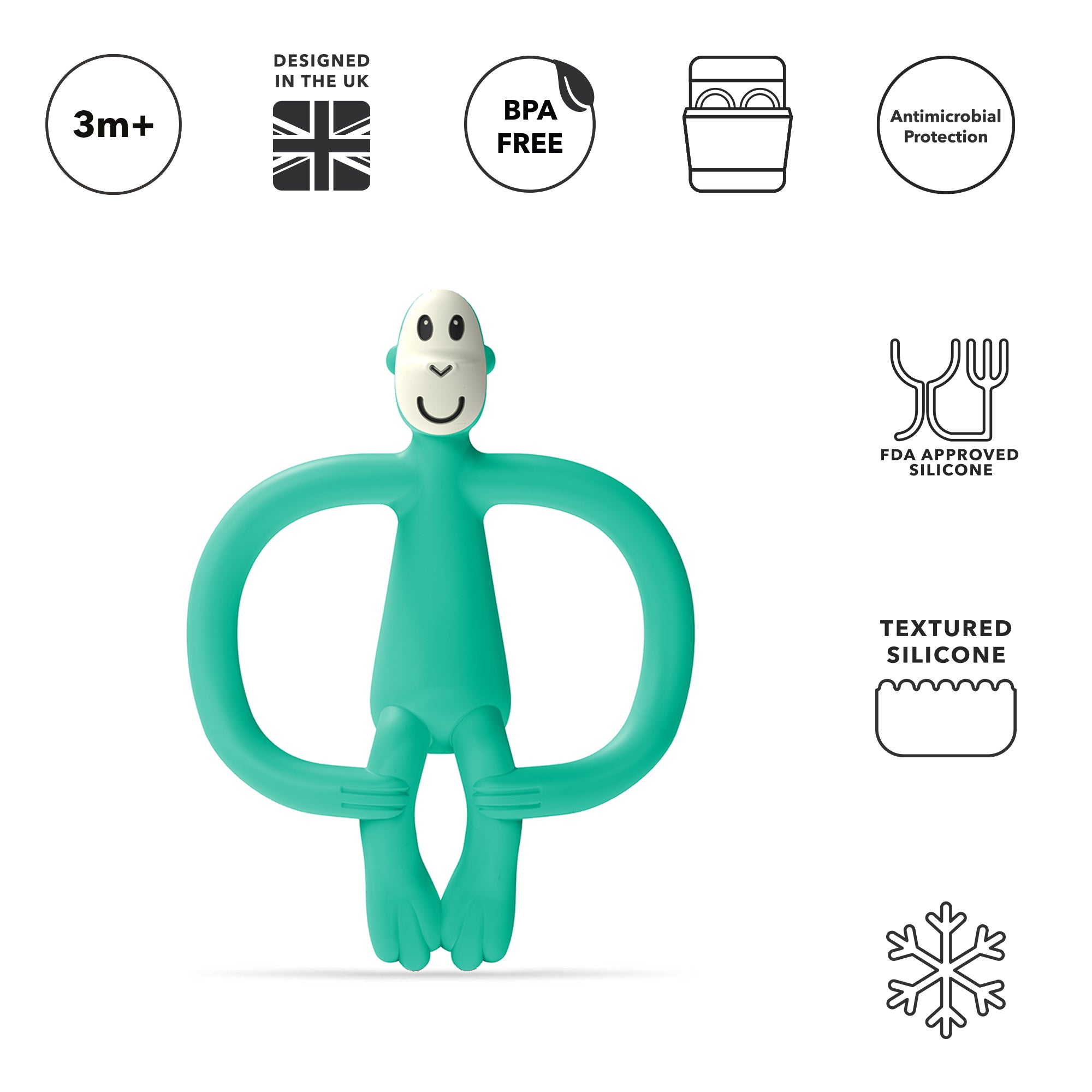 Green Monkey Teether