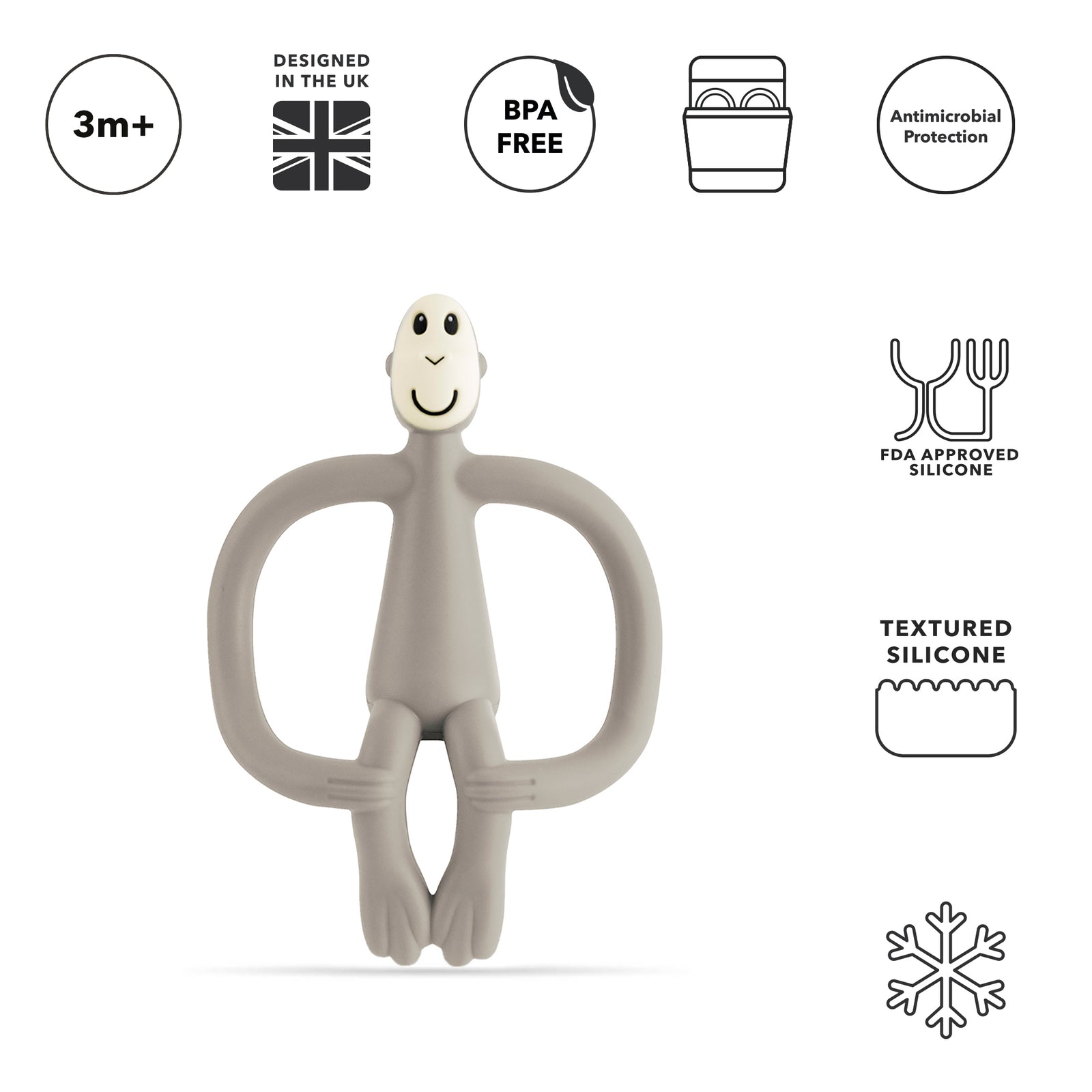 Grey Original Teether