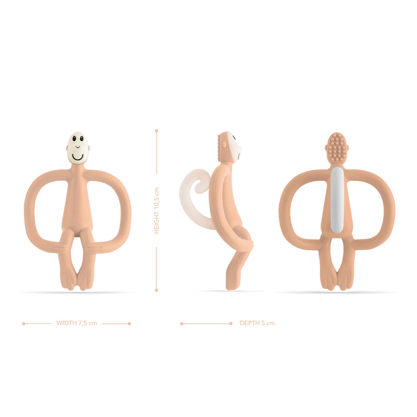 Peach Original Teether