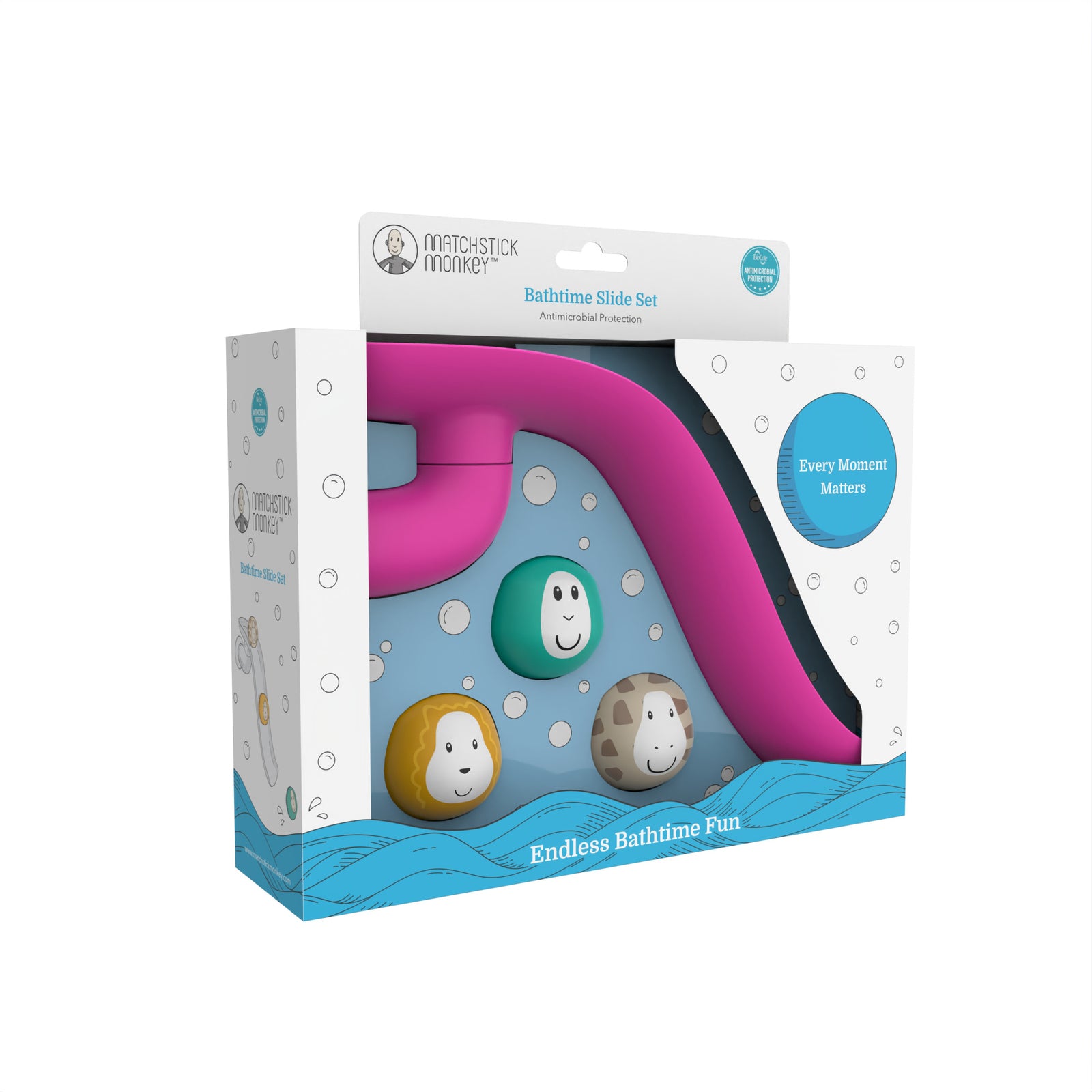 Bathtime Slide Set Pink