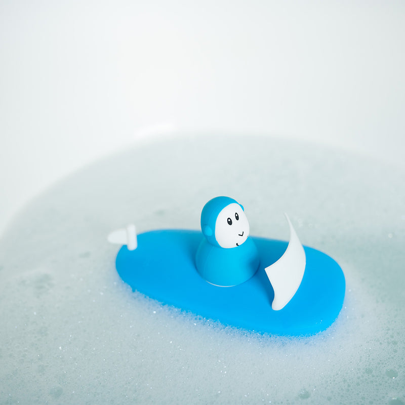 Bath Toy Boat Set - blue