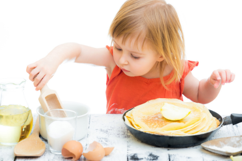 Pancake Tuesday Recipes for Babies with Matchstick Monkey