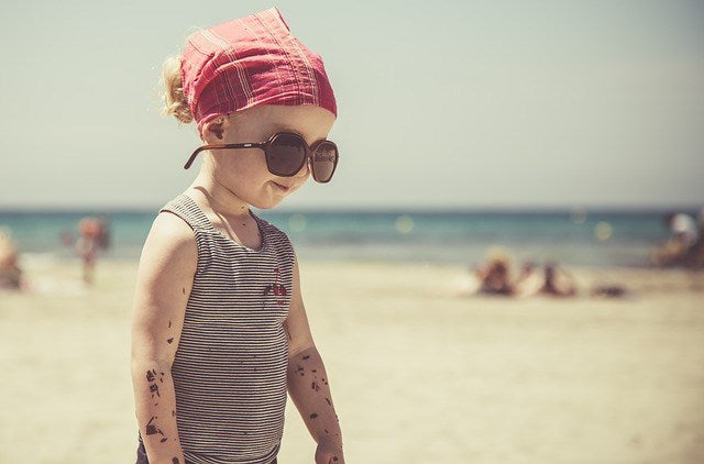 Baby on the beach