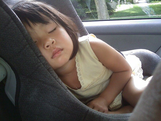 Toddler Sleeping in car