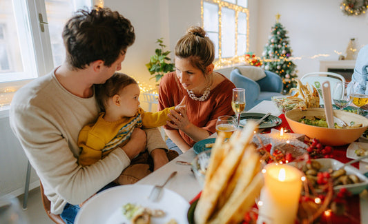 Baby's First Christmas Dinner
