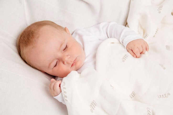 Baby Sleeping at Baby Shower