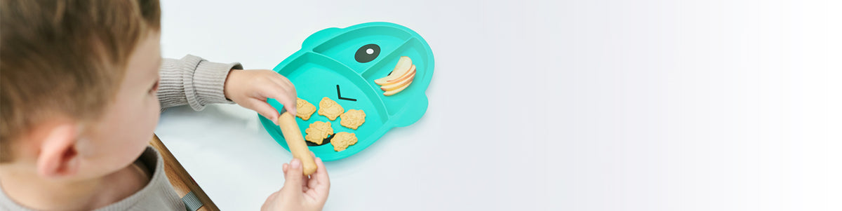 MEALTIME MONKEY SECTION PLATES