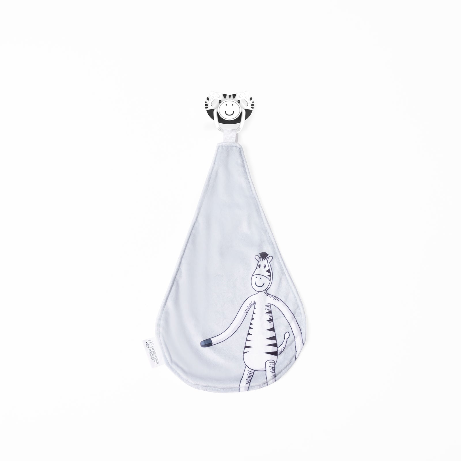 Teething Soother and Comforter Zippy Zebra - All In One