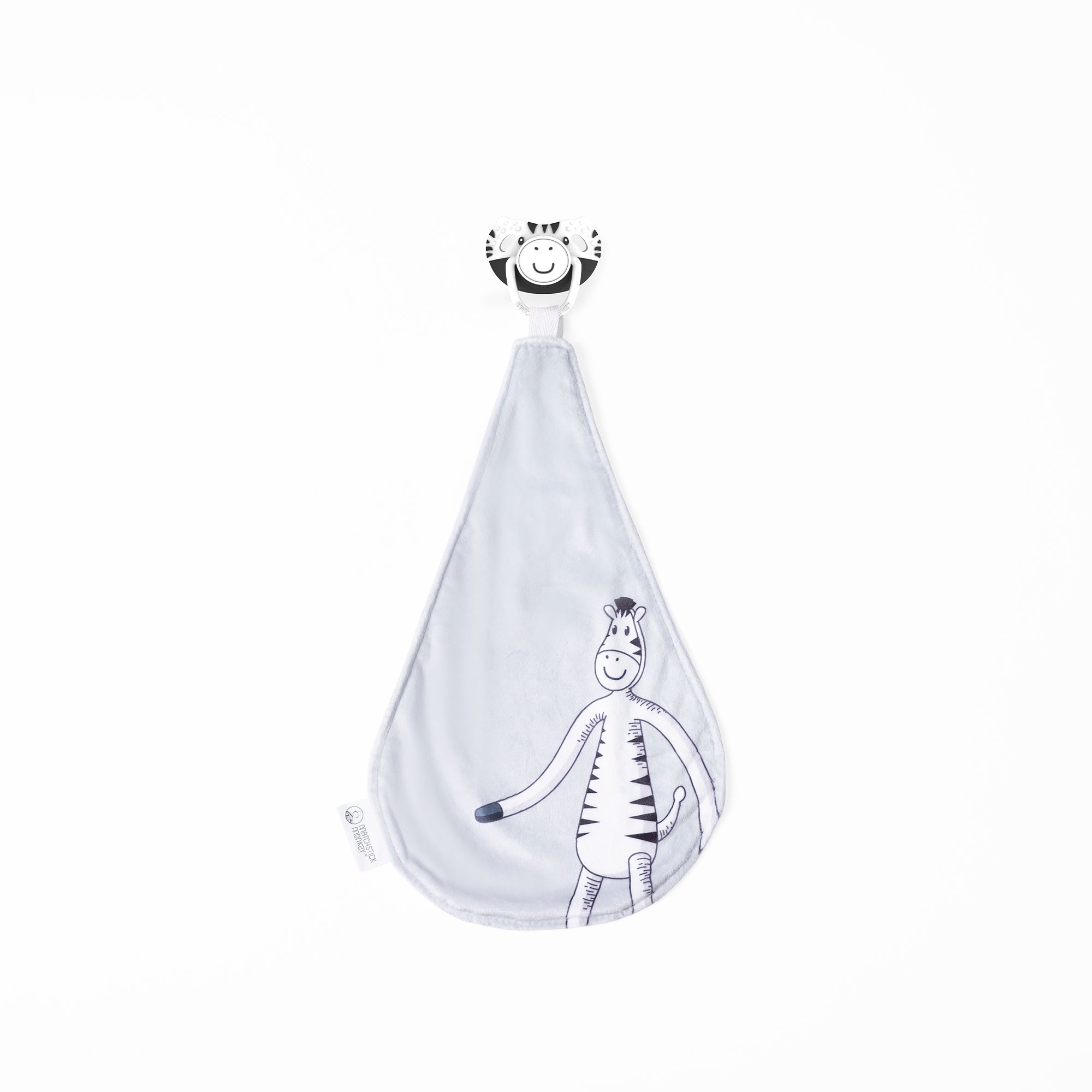 Teething Soother and Comforter Zippy Zebra - All In One