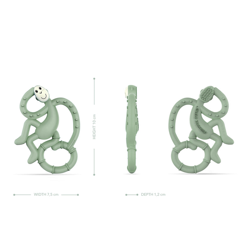 Mint Green Mini Monkey Teether