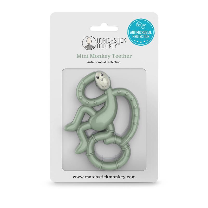 Mint Green Mini Monkey Teether