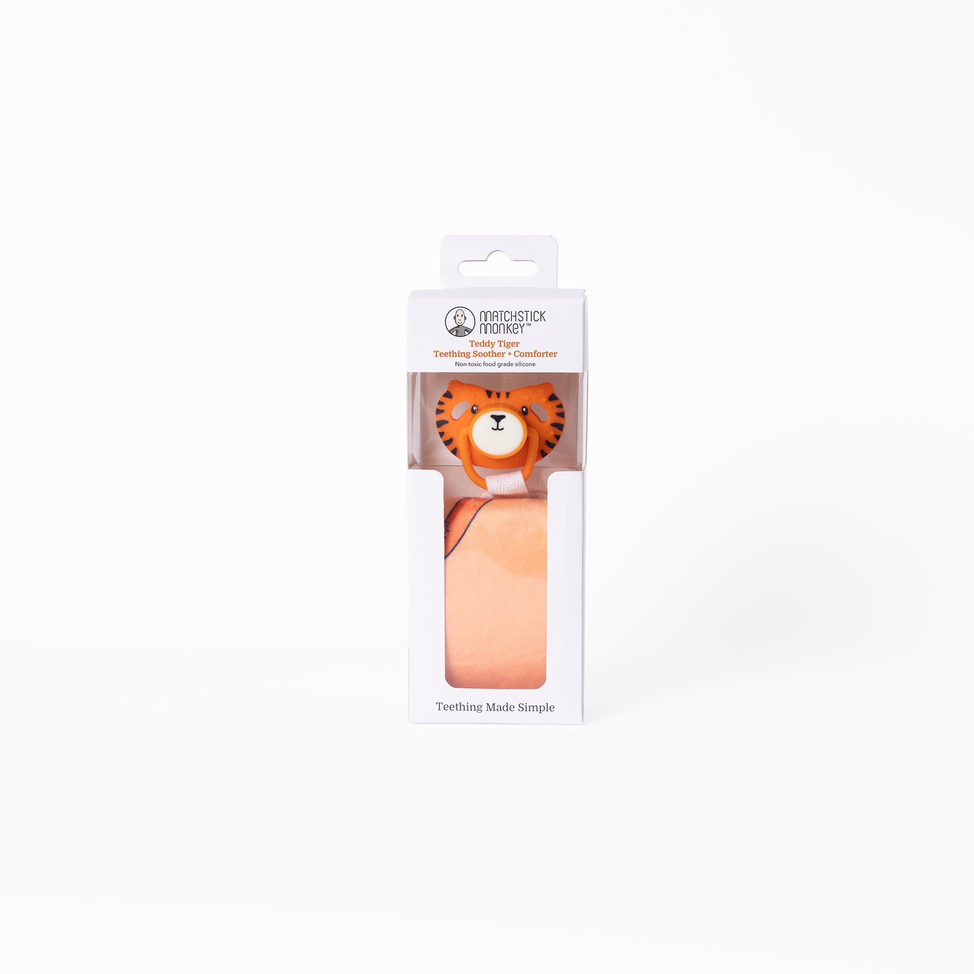 Teething Soother and Comforter Teddy Tiger All in One