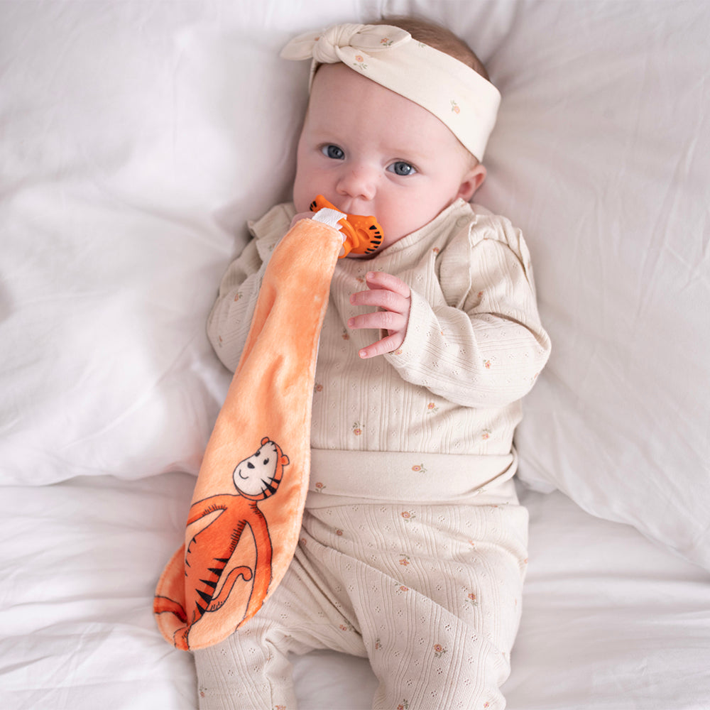 Teething Soother and Comforter Teddy Tiger All in One