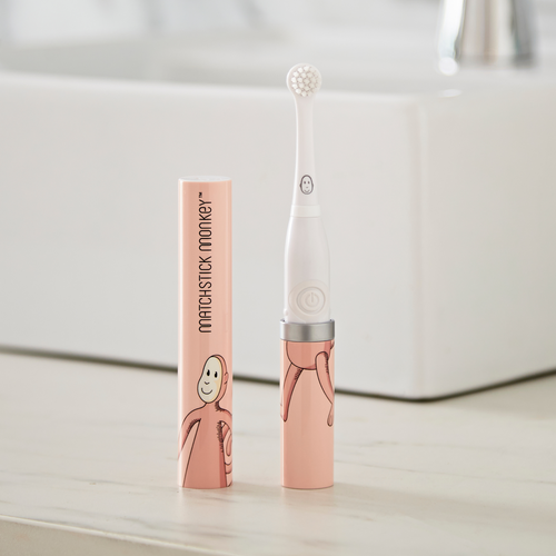Baby Electric Sonic Toothbrush Dusty Pink