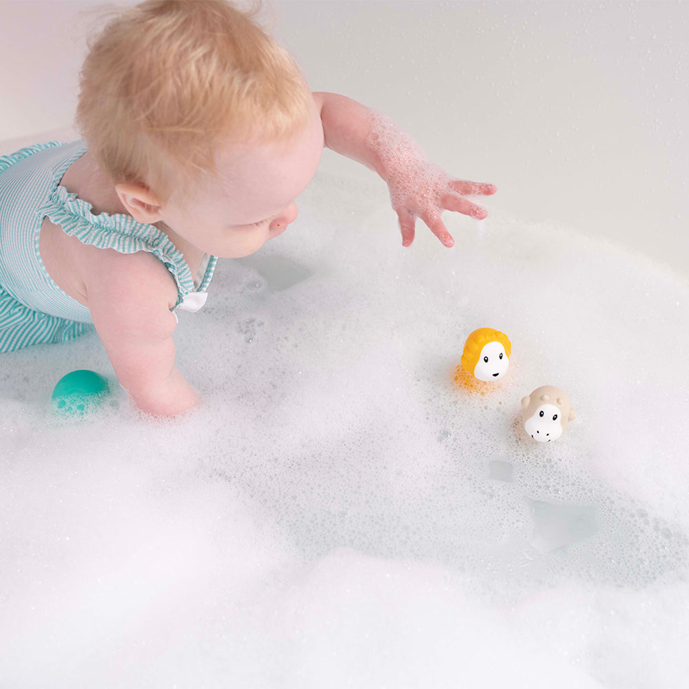 Bathtime Wobblers Lion & Giraffe