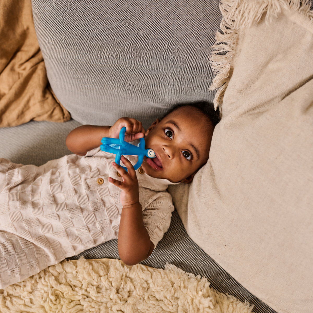Blue Original Teether