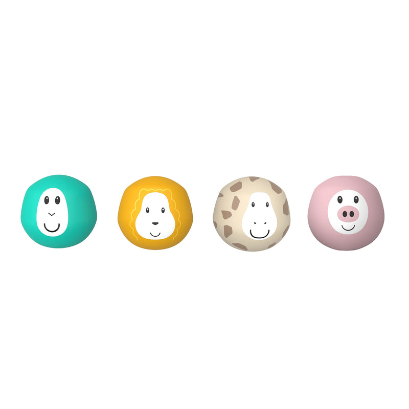 Bathtime Rocks (Giraffe, Lion, Monkey & Pig)