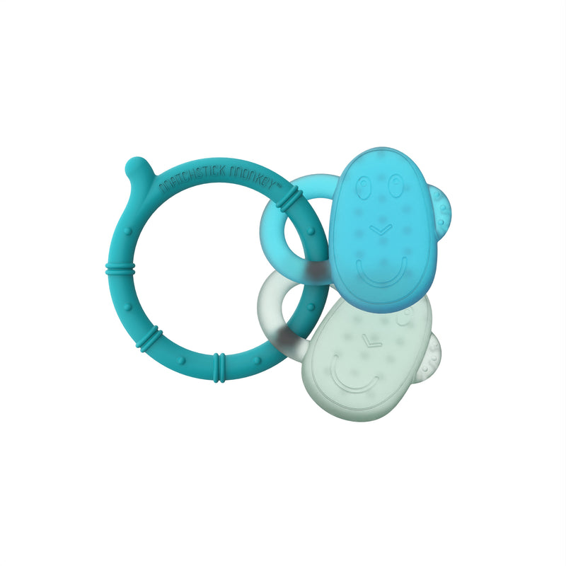 Blue & Mint Green Cooling Teether