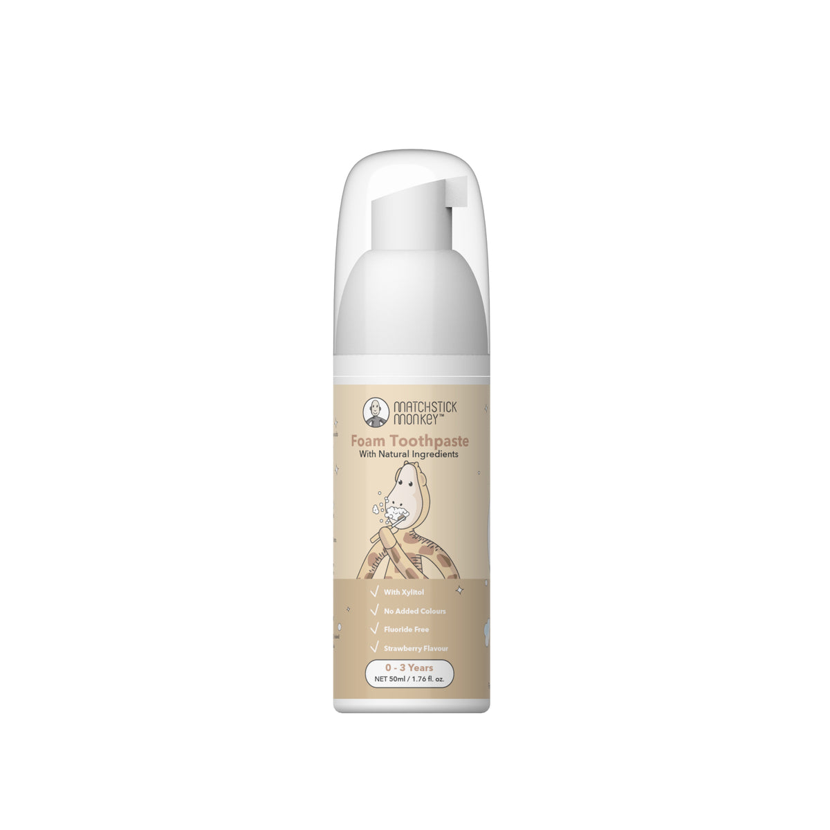Foam Toothpaste - Giraffe