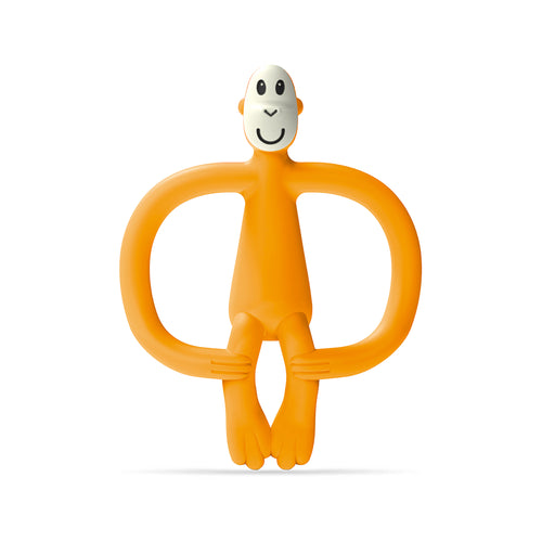 Orange Monkey Teether