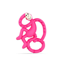 Pink Mini Monkey Teether