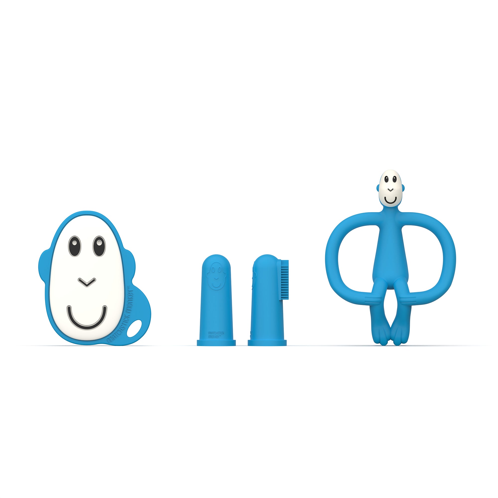 Blue Teething Starter Set