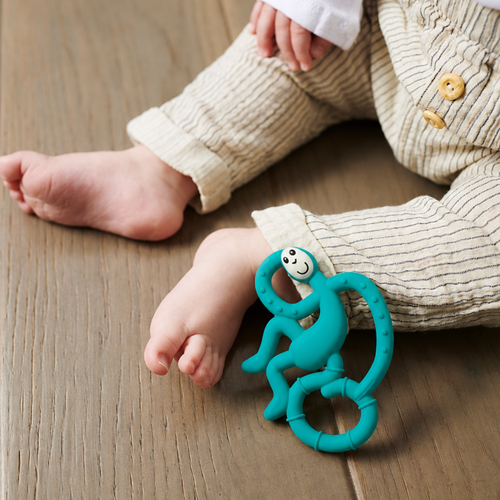 Green Mini Monkey Teether