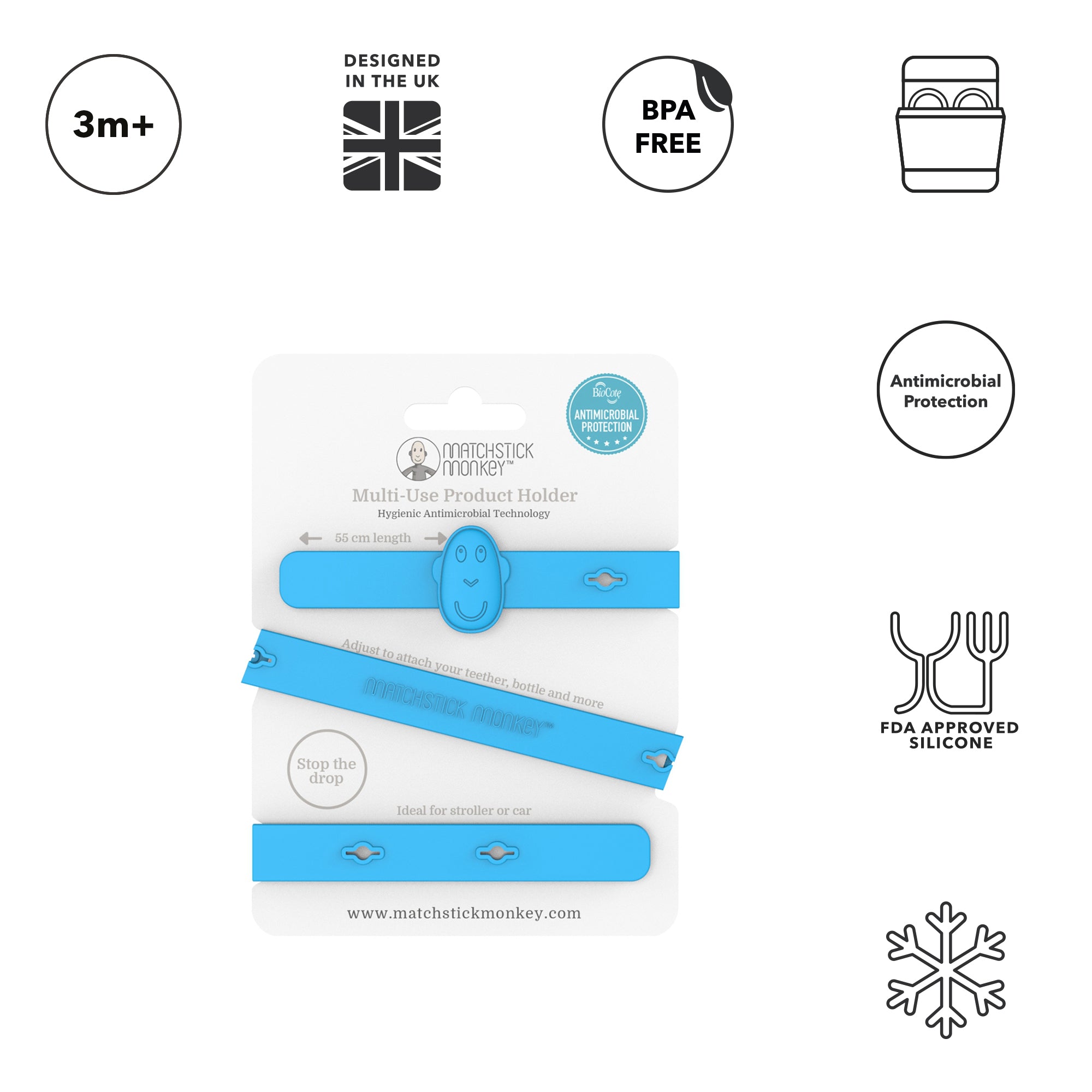 Blue Multi-Use Product Holder