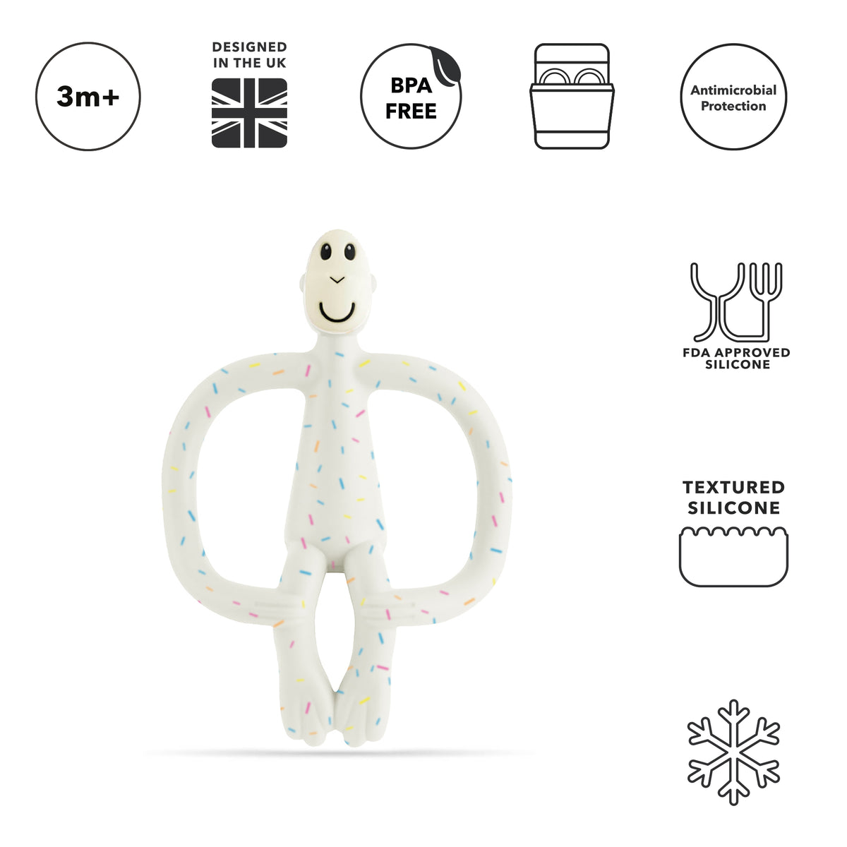 Confetti Cream Original Teether