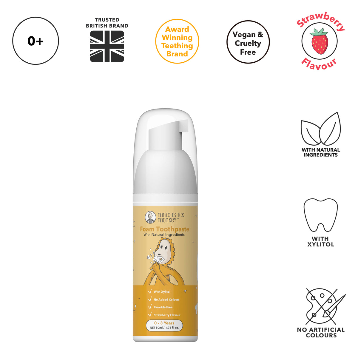 Foam Toothpaste - Lion