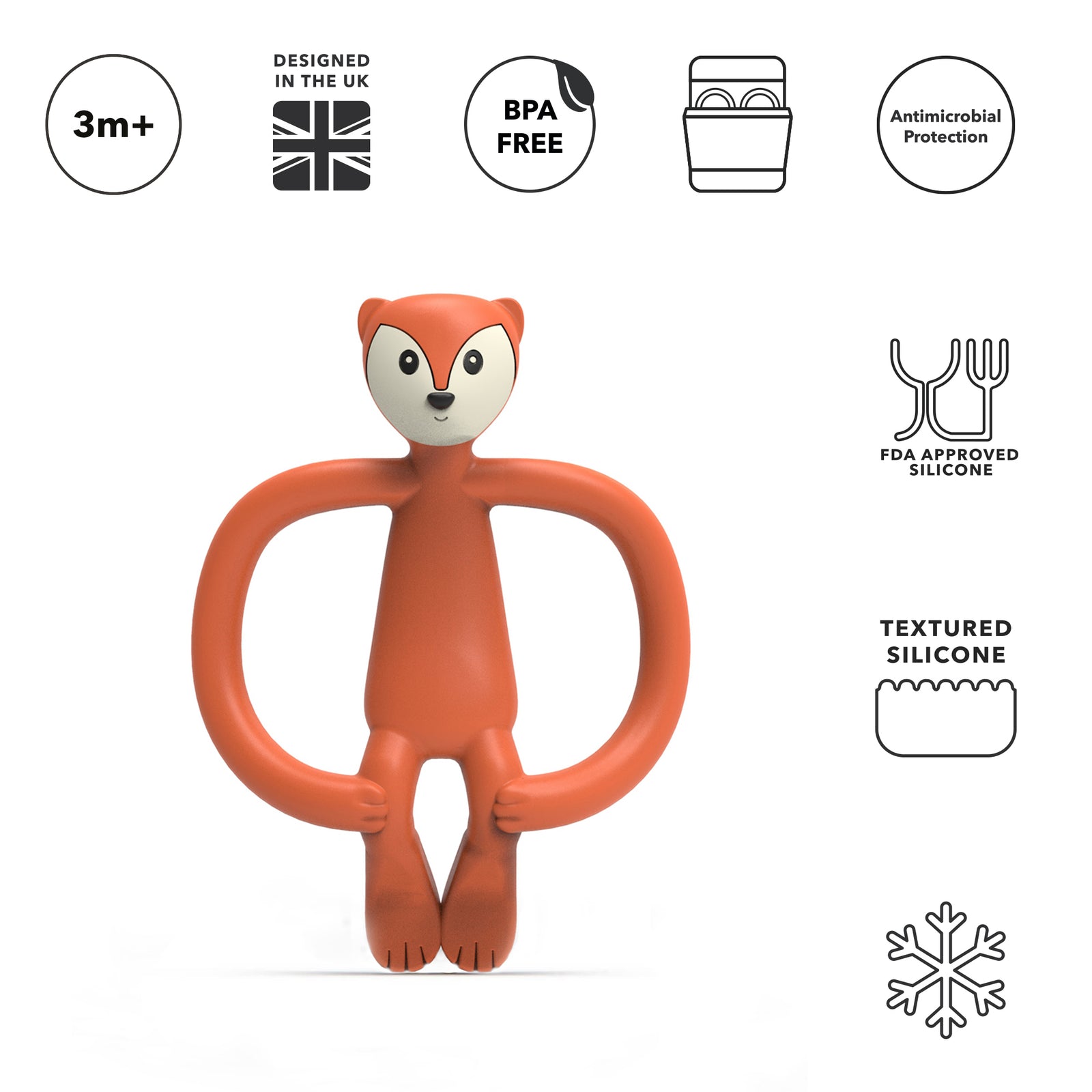 Fudge Fox Teether