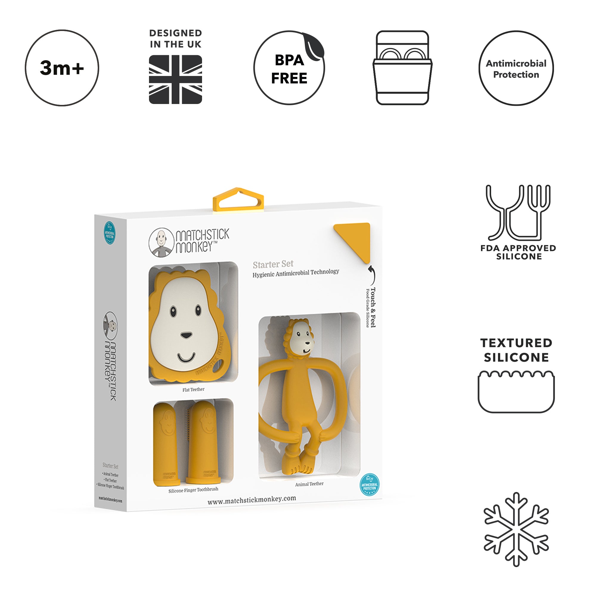 Ludo Lion Teething Starter Set