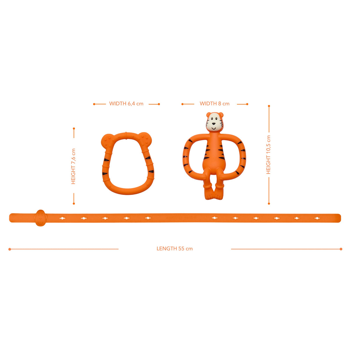 Tiger Teething Gift set