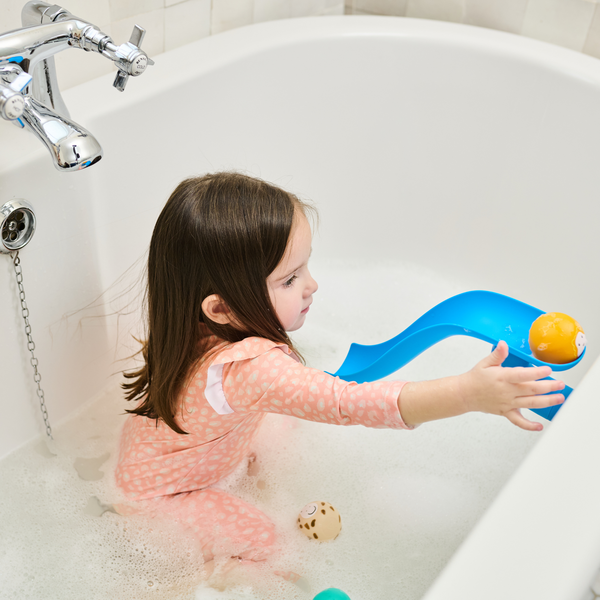 Blue Bathtime Slide Set
