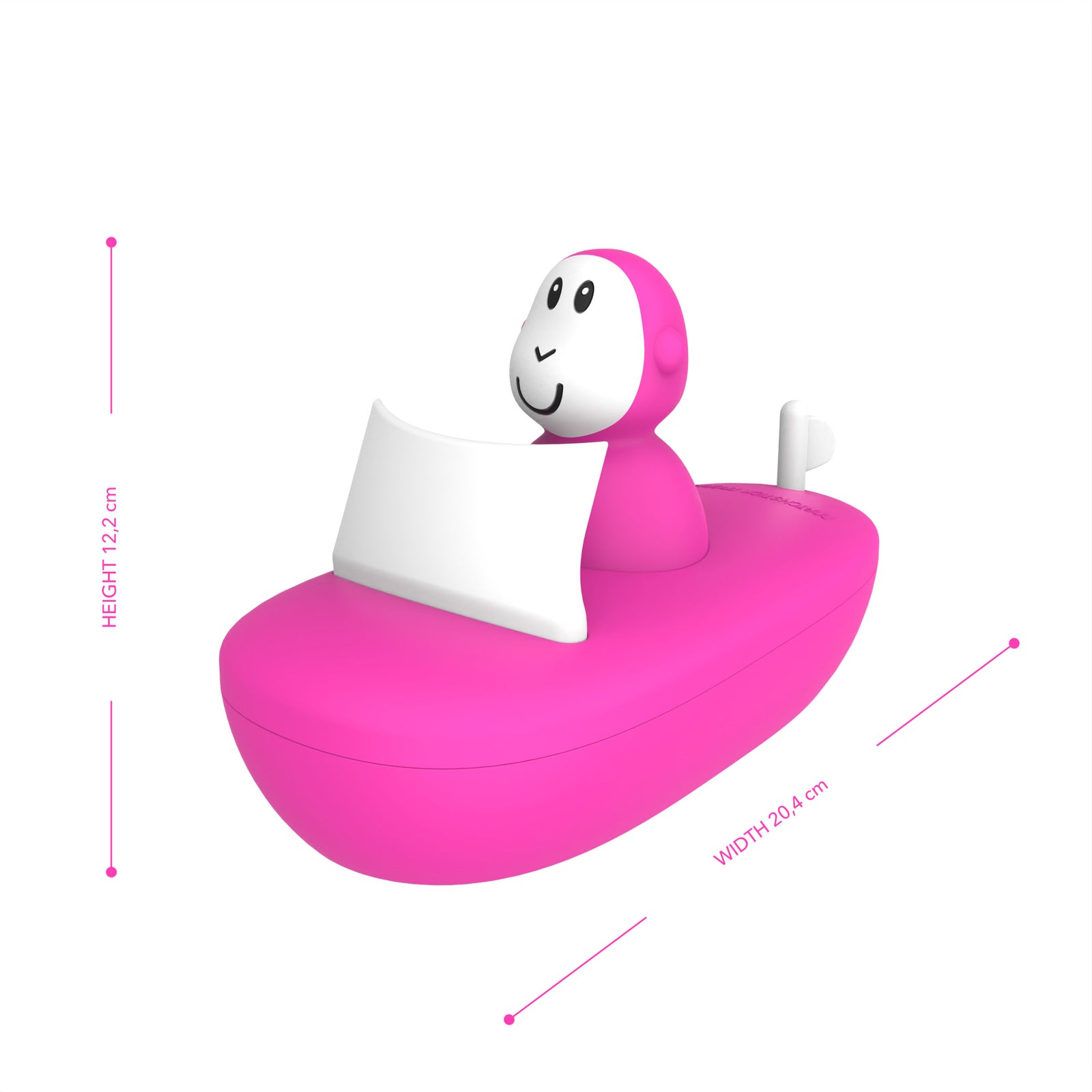 Bathtime Boat Set Pink