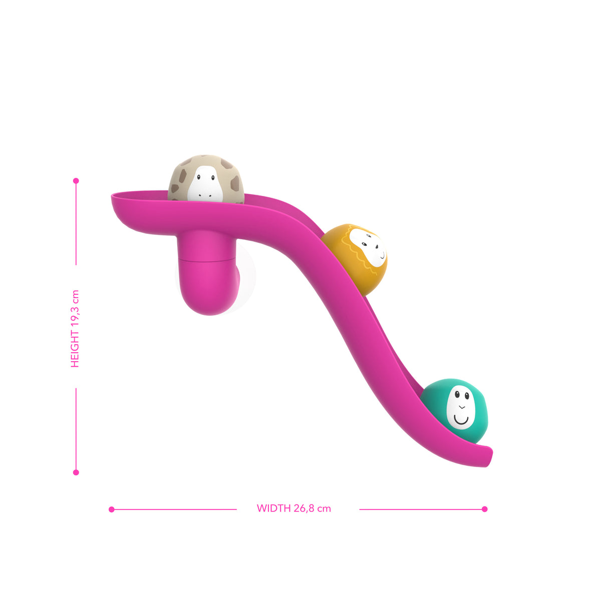 Bathtime Slide Set Pink
