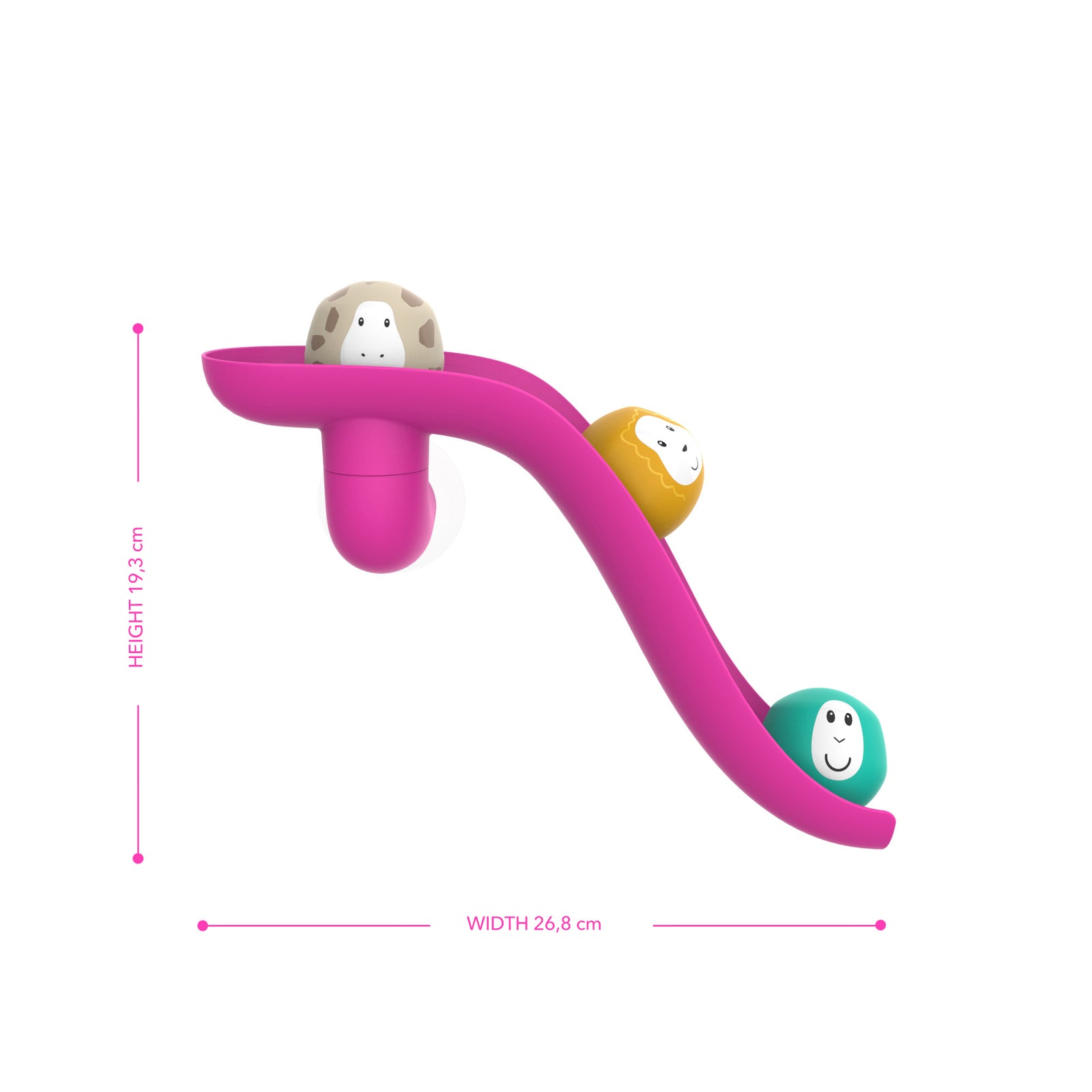 Bathtime Slide Set Pink