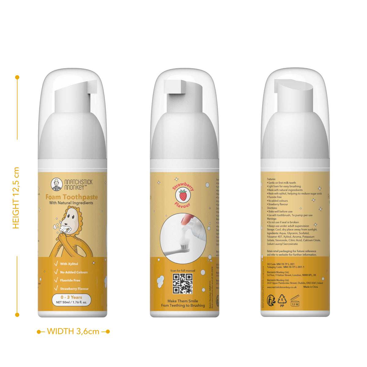 Foam Toothpaste - Lion