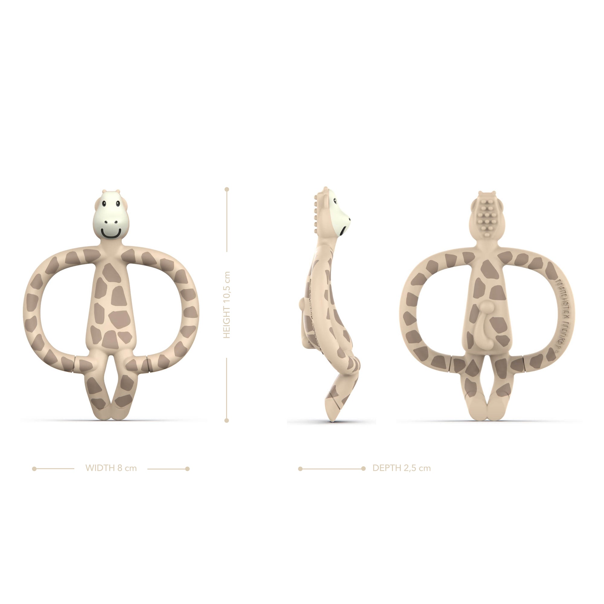 Sensory Teething Teddy Set - Giraffe