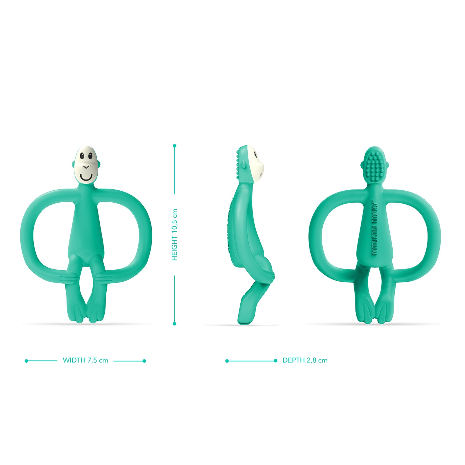 MatchstickMonkey Teething Mint Green - Teething toy