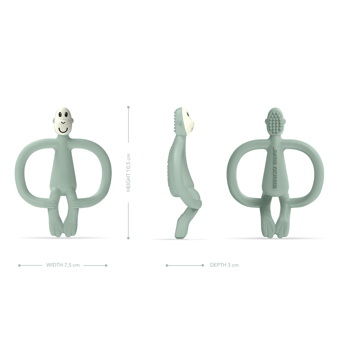 Sensory Teething Teddy Set - Monkey