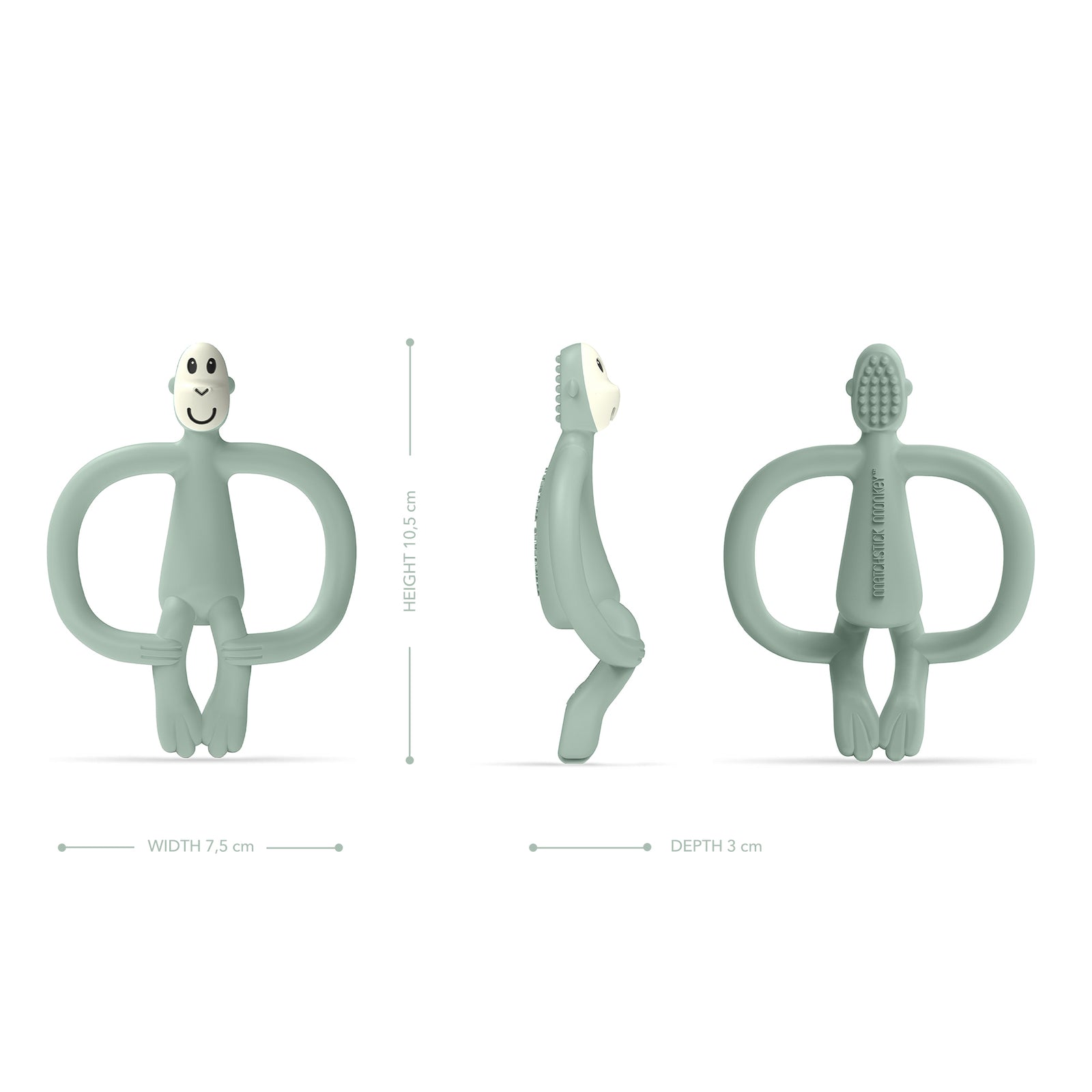 Sensory Teething Teddy Set - Monkey