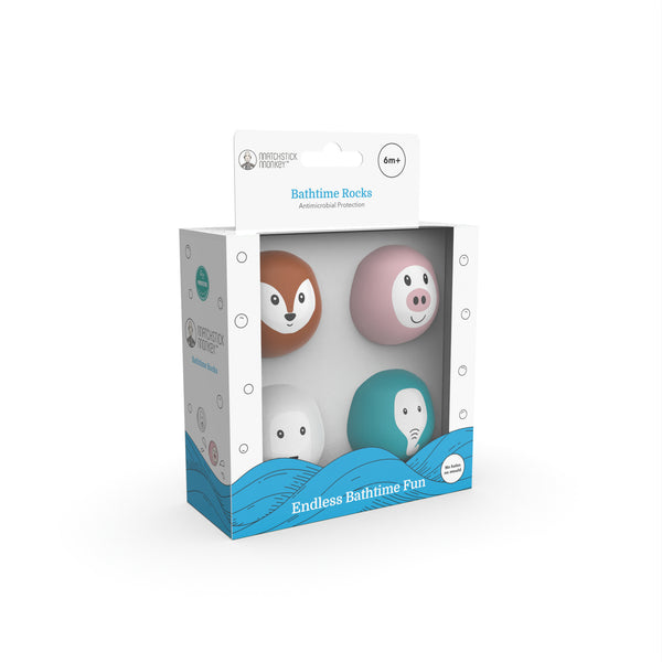 Bathtime Rocks (Fox, Pig, Elephant & Polar Bear)