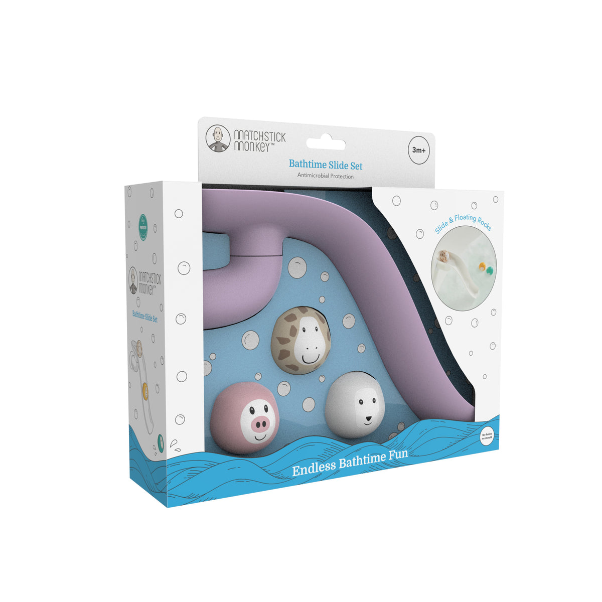 Bathtime Slide Set Lilac