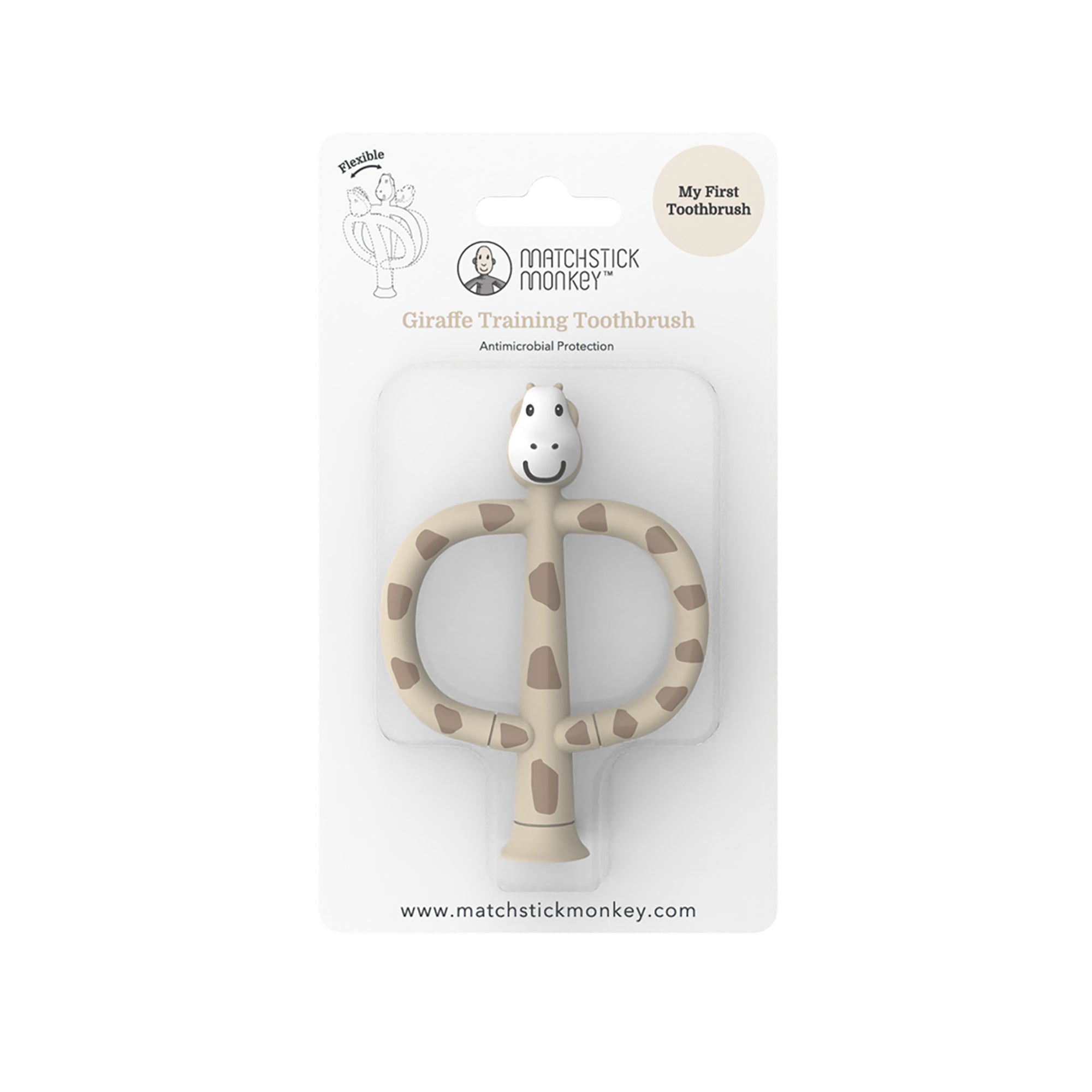 Giraffe Training Toothbrush – Matchstick Monkey UK