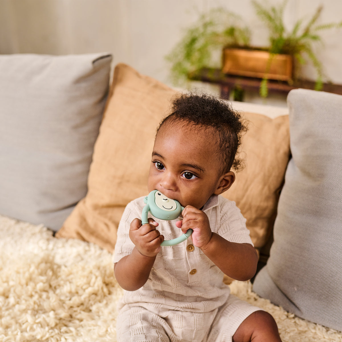 Mint Green Vibrating Teether