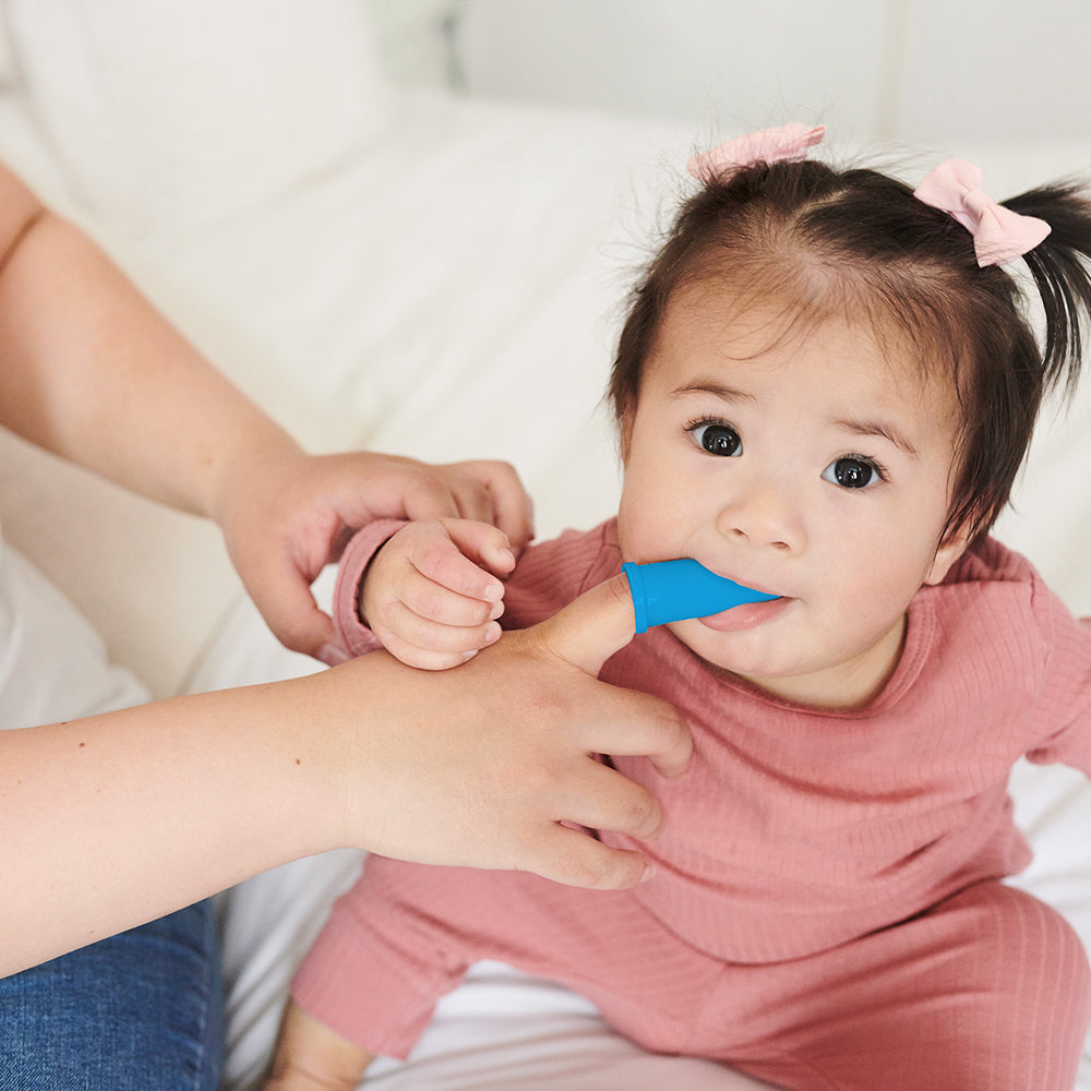 Blue Teething Starter Set